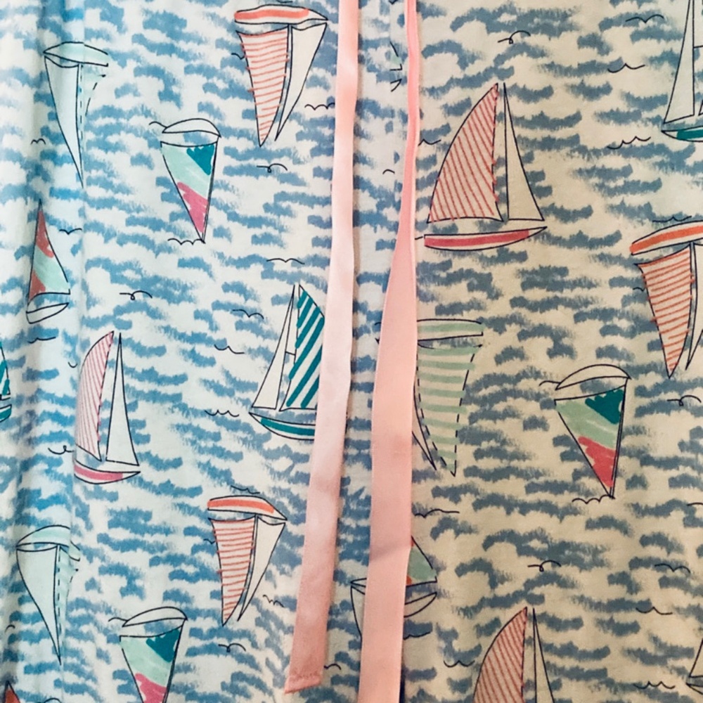2pc Pajama Set Caribbean Joe sz 12-14 - Picture 2 of 8